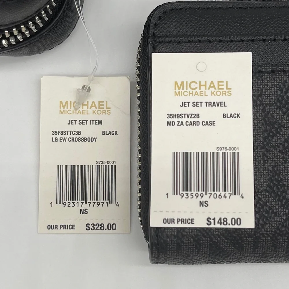 Michael Kors LG EW Crossbody & Case Card Wallet